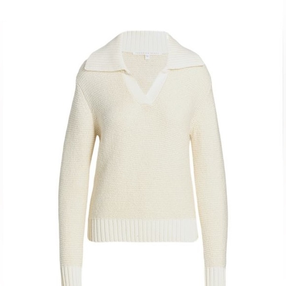 NWT Veronica Beard Brogan Sweater (L) - Picture 4 of 5